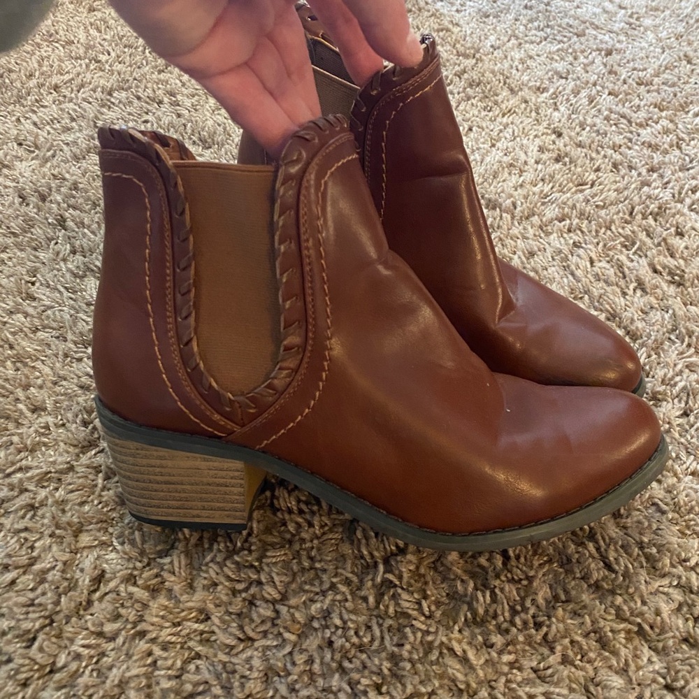 Brown Short Booties